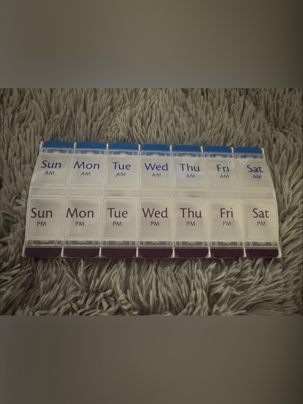 Weekly AM/PM Pill Organizer